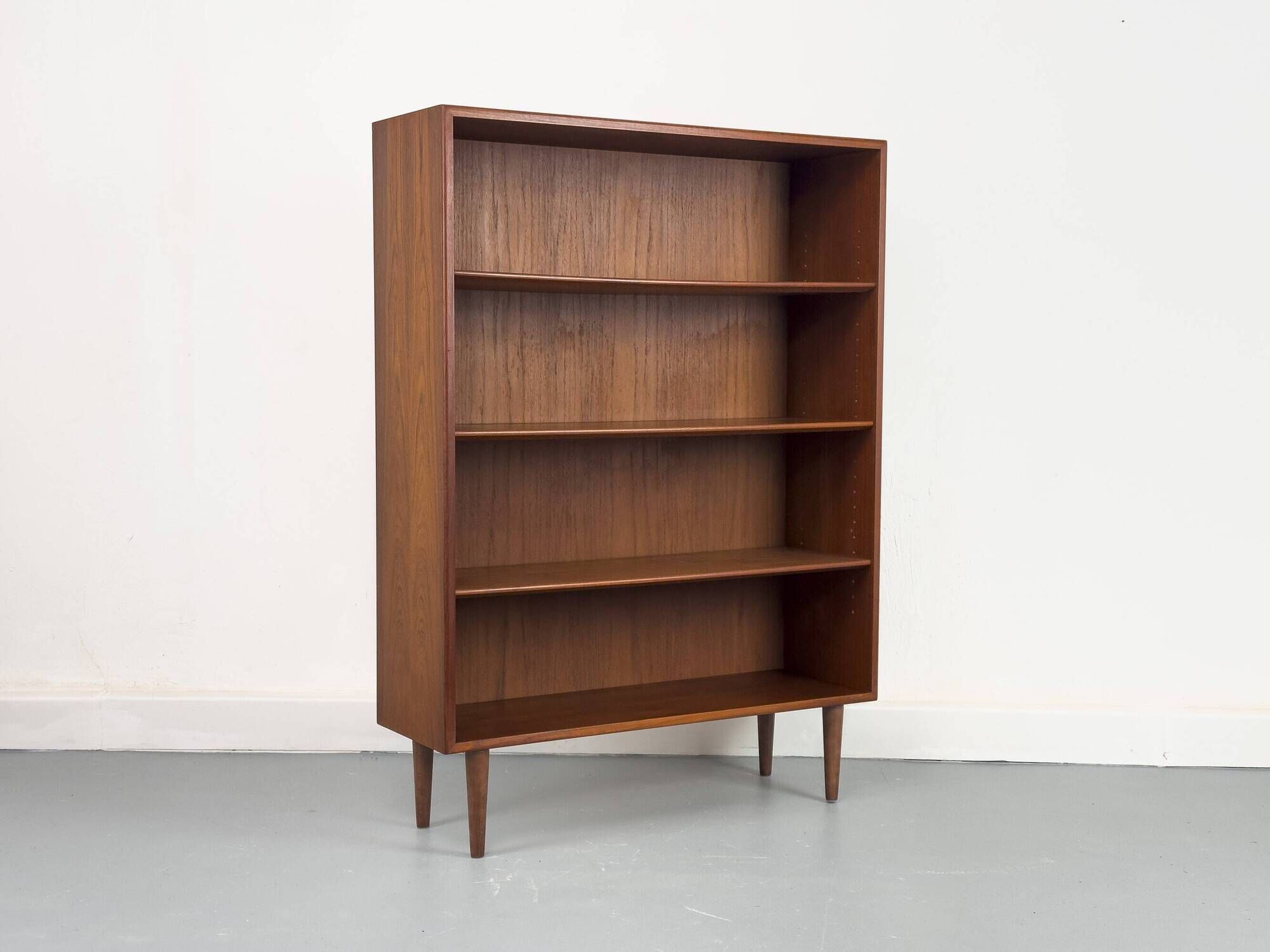 Danish Teak Bookcase by Børge Mogensen for Søborg, 1960s