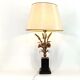 Vintage sheaf of wheat table lamp - 1960s