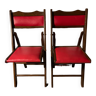 Vintage Shanghai folding chairs