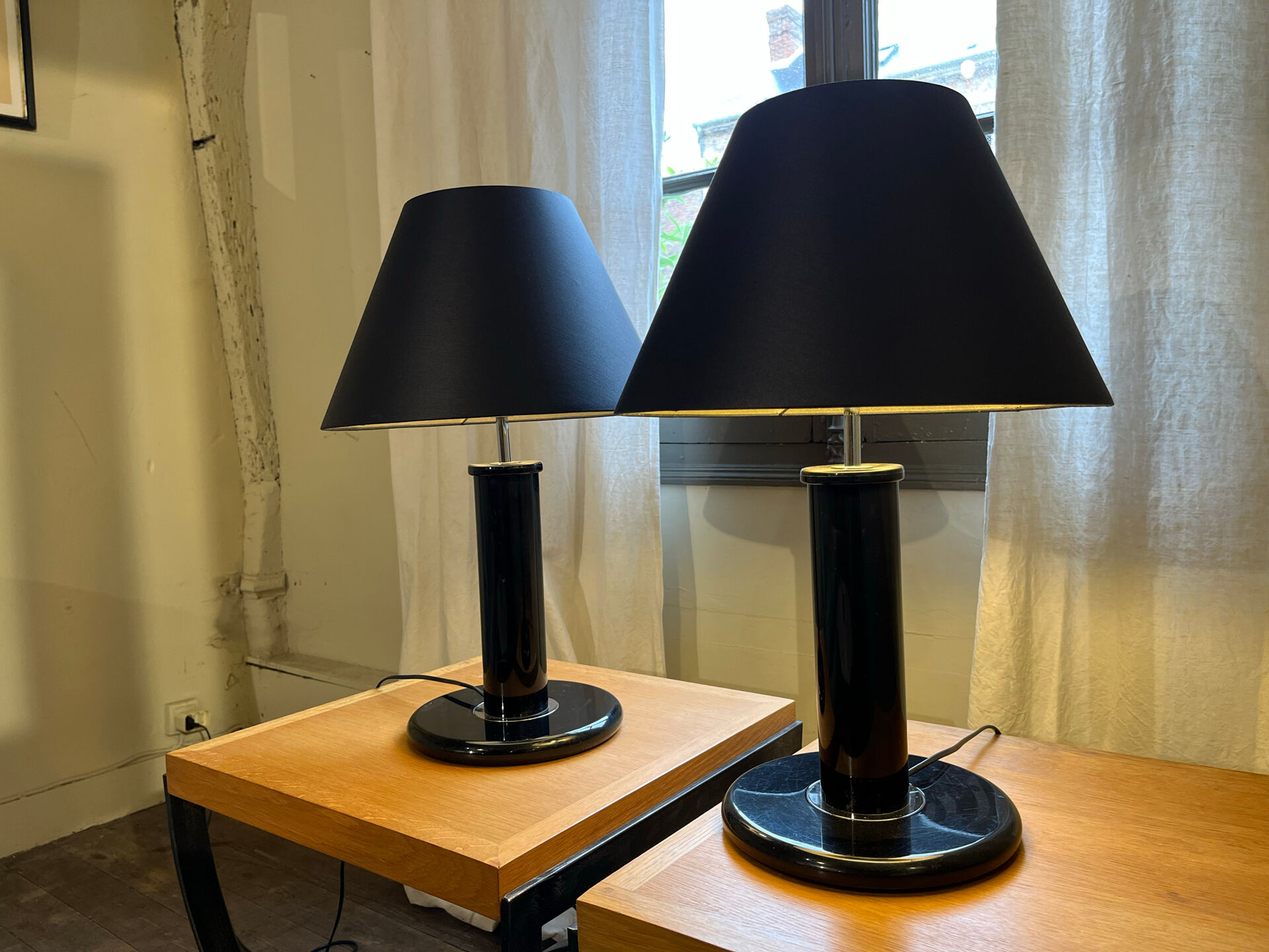 Pair of lamps 1980