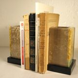 Pair of marble bookends