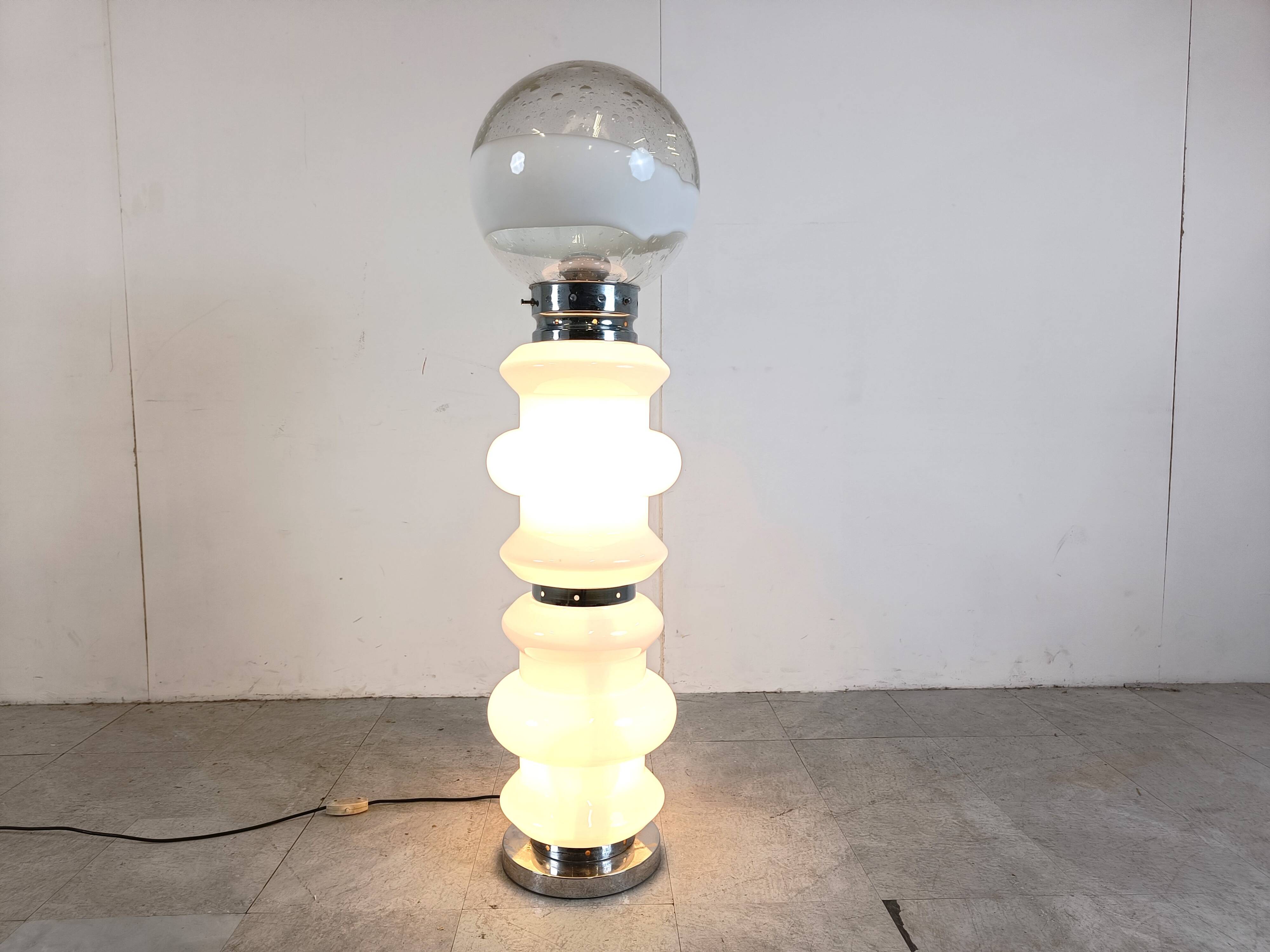 Lampadaire vintage de Mazzega, 1960