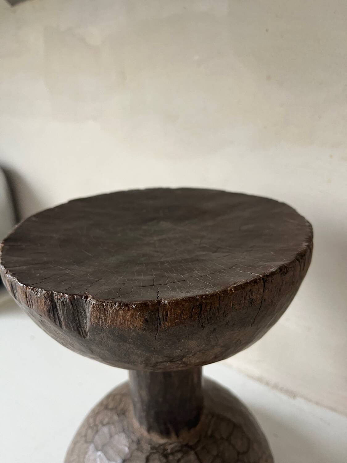Tabouret art populaire africain