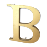 Letter signs vintage gold old