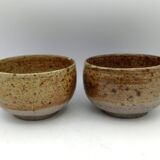 2 stoneware bowls by Charles GAUDRY