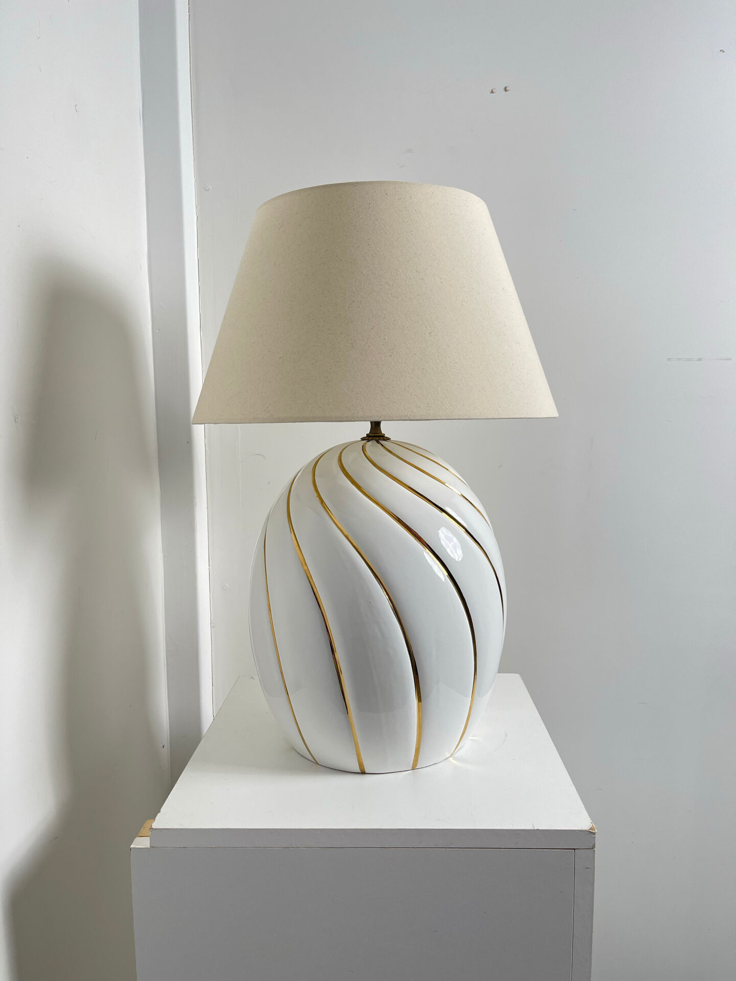 Lampe en céramique Italie 1970
