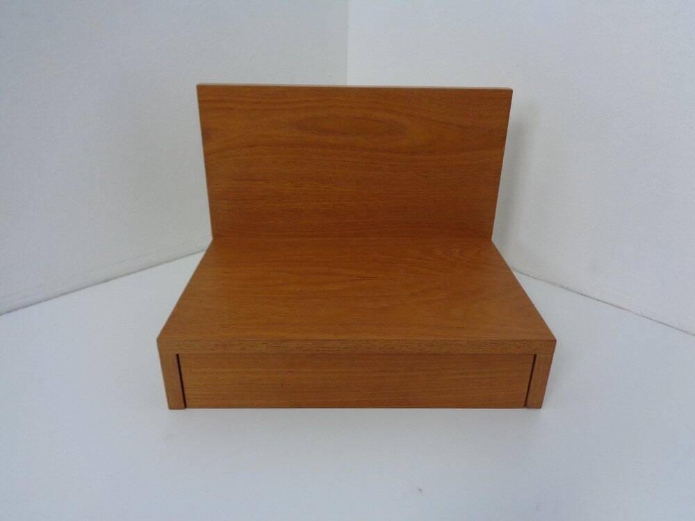 Teak Consoles with Drawers, 1960s, Set of 2