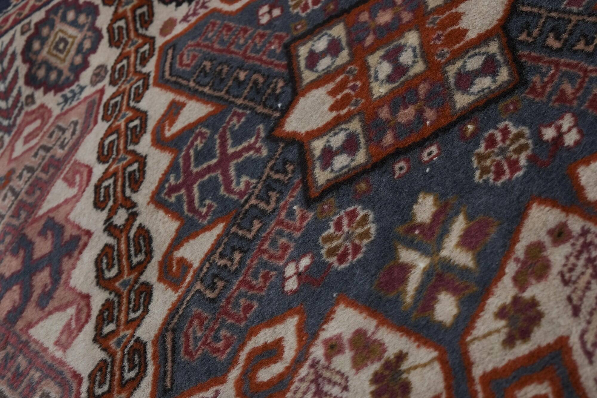 Vintage Turkish hallway rug 77x305 cm