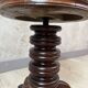 Walnut piano stool