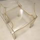 Louis Ghost chairs by Kartell designed by Philippe Starck from the 2000s.