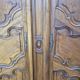 Louis XV wardrobe in blonde walnut from the 19th century, antique.