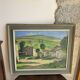 Old table landscape signed Franc Bal (1876-1960)