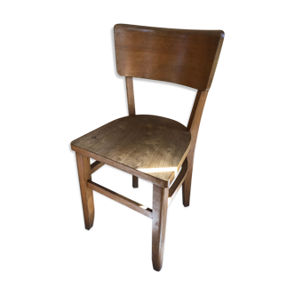 Old chair bistro wood 70s vintage