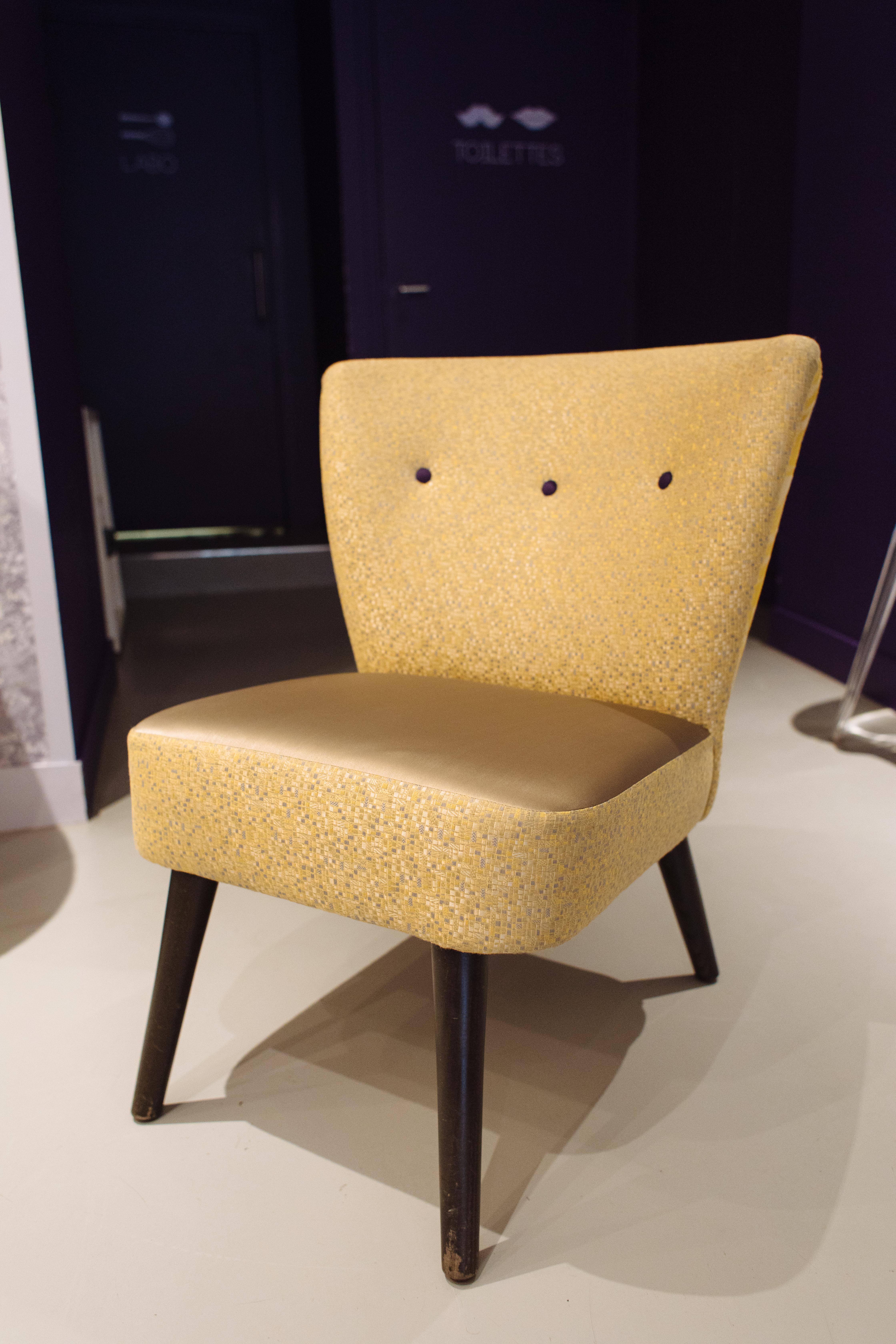 Yellow armchair
