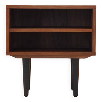 Walnut bedside table, Scandinavian design