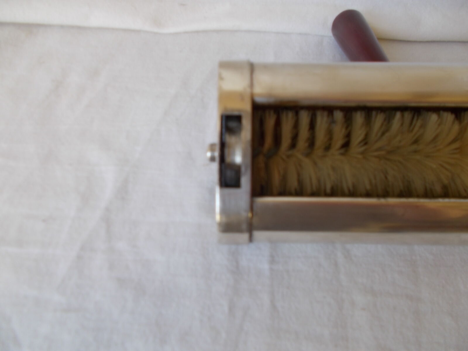 Art deco-style silver metal table crumb picks