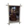 Vintage White Faux Bamboo Mirror, 1930/40s
