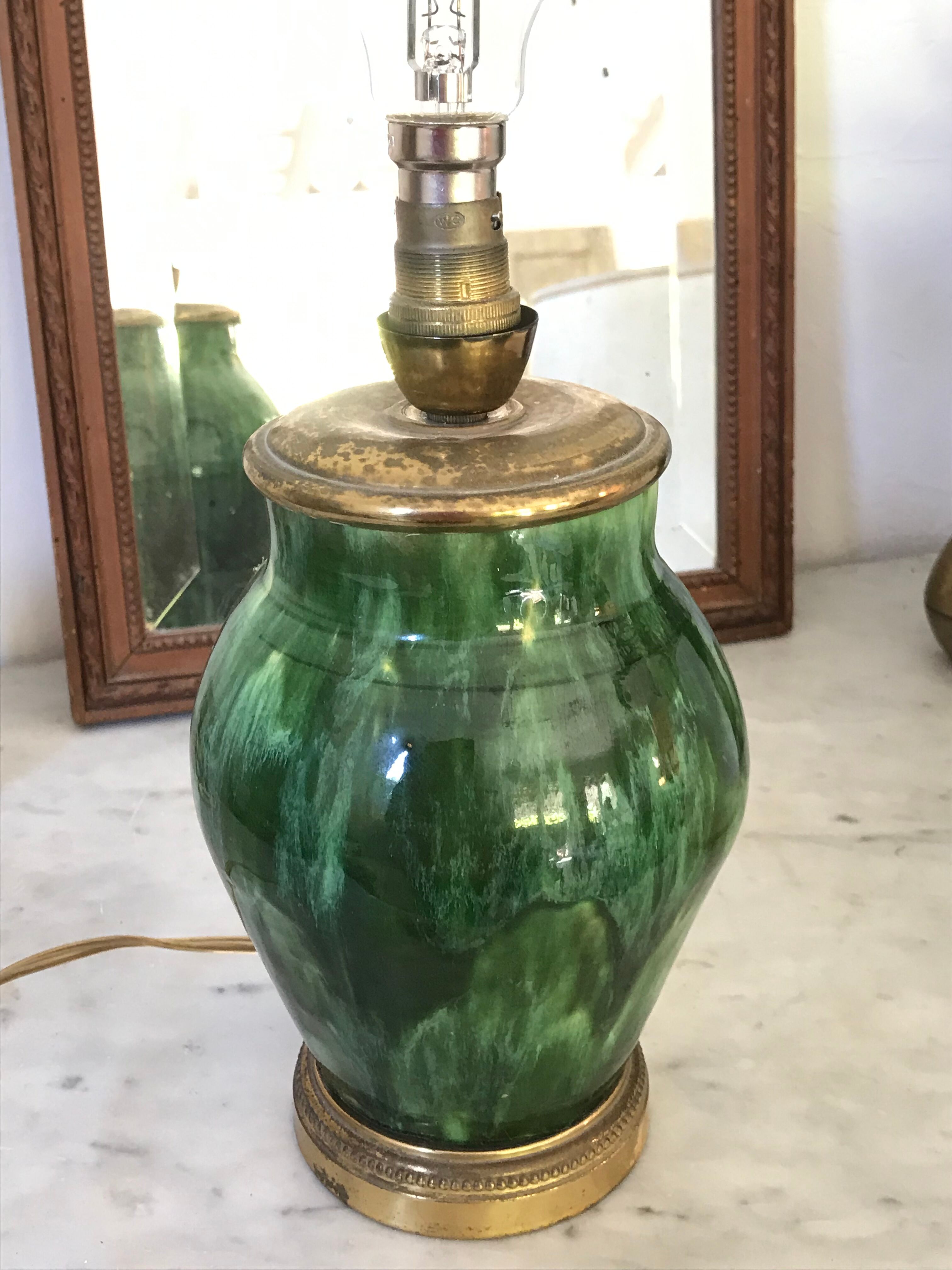 Vintage ceramic lamp