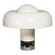 Brumbury Table Lamp chrome and white by Luigi Massoni for Guzzini Italy