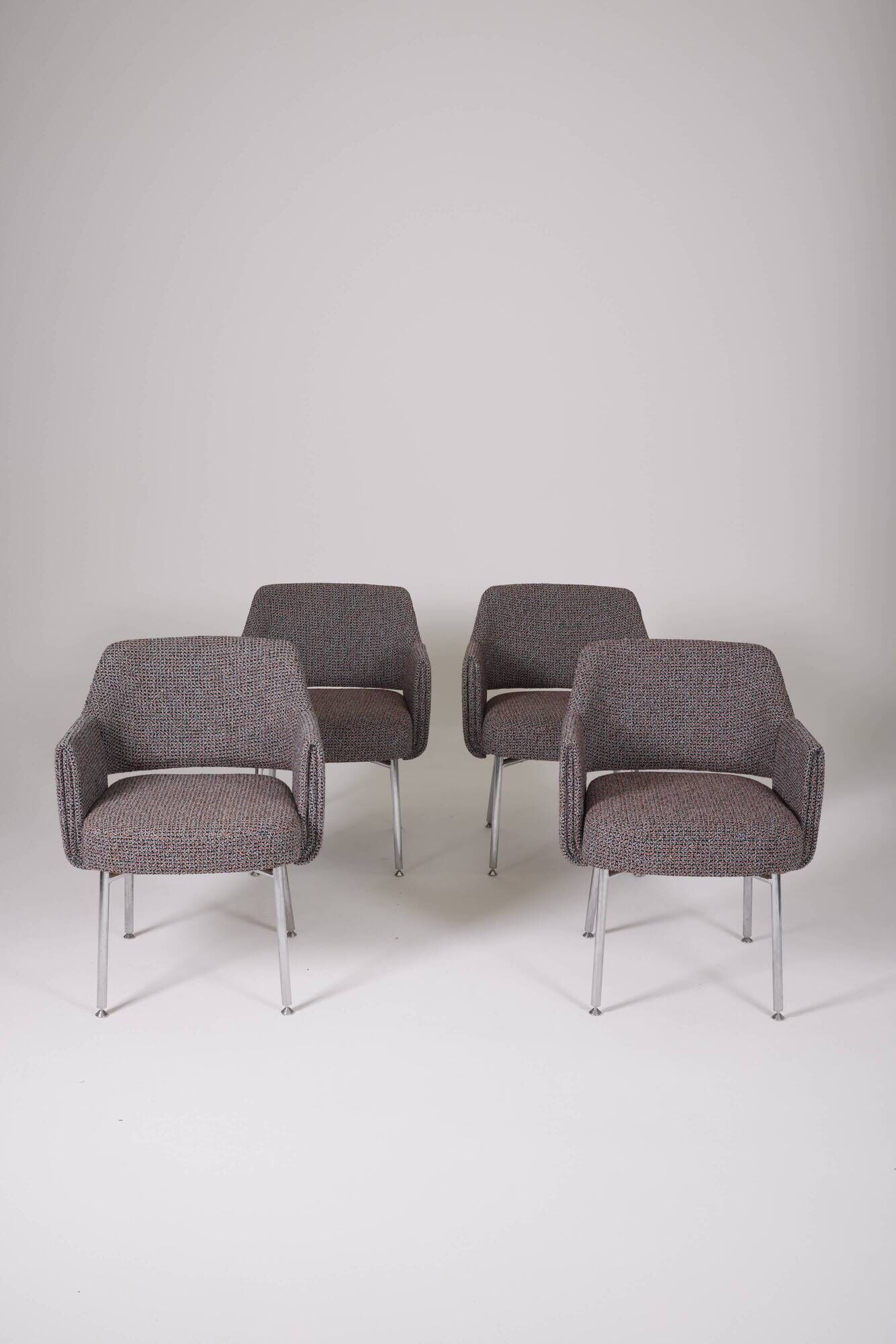 Set of armchairs Deauville for Airbone 1960s