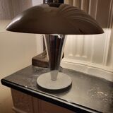 Chrome mushroom lamp 1970