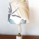 Alabaster and gilt bronze lamp
