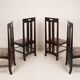 Chaises Ingram Low en bois de frêne au style de Glasgow de Charles Rennie Mackintosh pour Cass