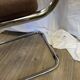 Chaise tubulaire 70s
