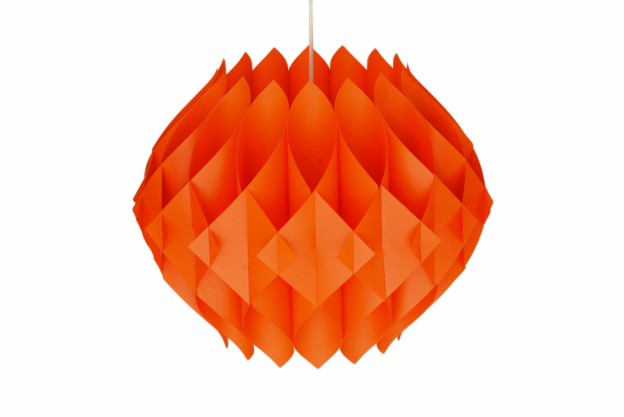 Acrylic pendant light "Butterfly" by Lars Shiøler for Hoyrup lighting. Denmark 1960s