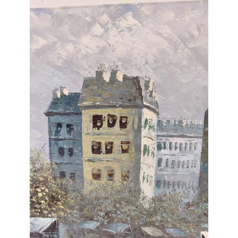 Oil on canvas: Louis Anthony Burnett