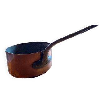 Old copper saucepan 25 cm diameter