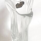 Lux Glass Crystal Vase 50s Height 27.5 cm