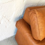 Leather armchair designed by Afra and Tobia Scarpa for B&B Italy, 1970s
