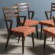 Set of Czechoslovak mid-century chairs, 1970s