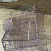 Handmade wire birdcage
