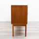 1960s walnut enfilade, designed with clean lines, restored.