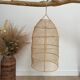 Lampshade in rafia