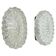 Set of Two 'BUBBLE' Glass Wall Lights in the Tynell Style, Germany, 1970s