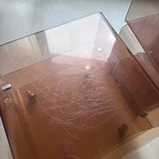Set of 6 vintage smoked plexiglass modules – 70s/80s – Roche Bobois style