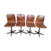 Set of 4 chairs Pagholz/Galavanitas