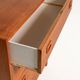 Scandinavian teak chest of drawers with locks