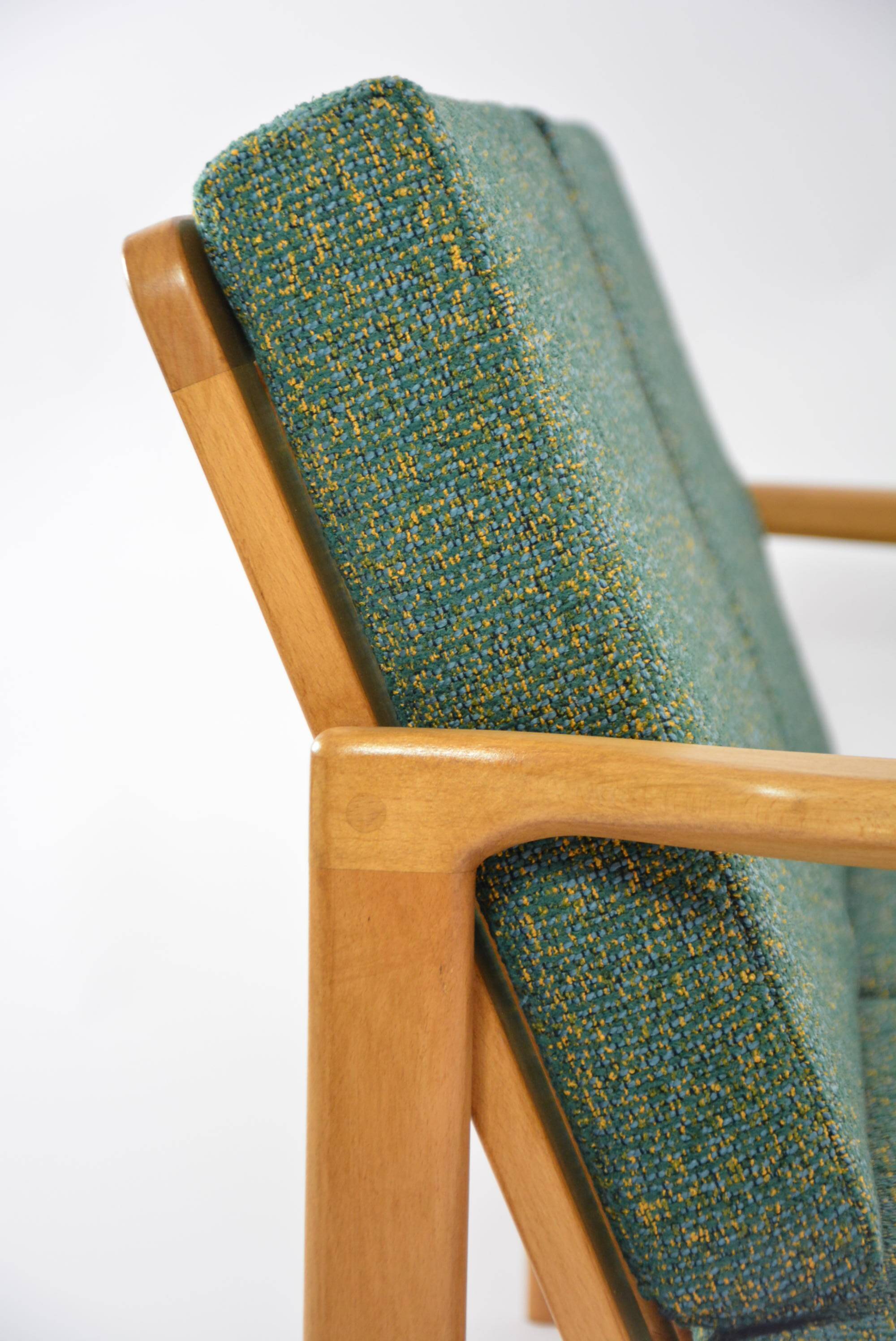 BZ heather green 2-seater bench