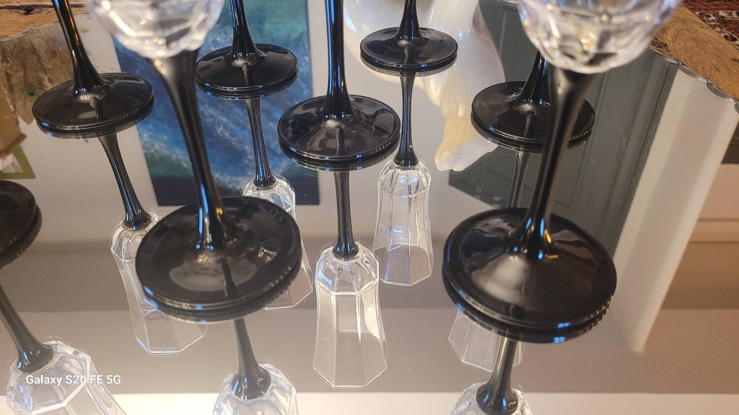 Octime 80's champagne glasses