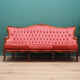 Canapé en velours rose, design suédois, années 1980