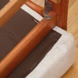 Scandinavian footrest, teak, 1960