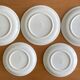 5 old Gien earthenware flat plates