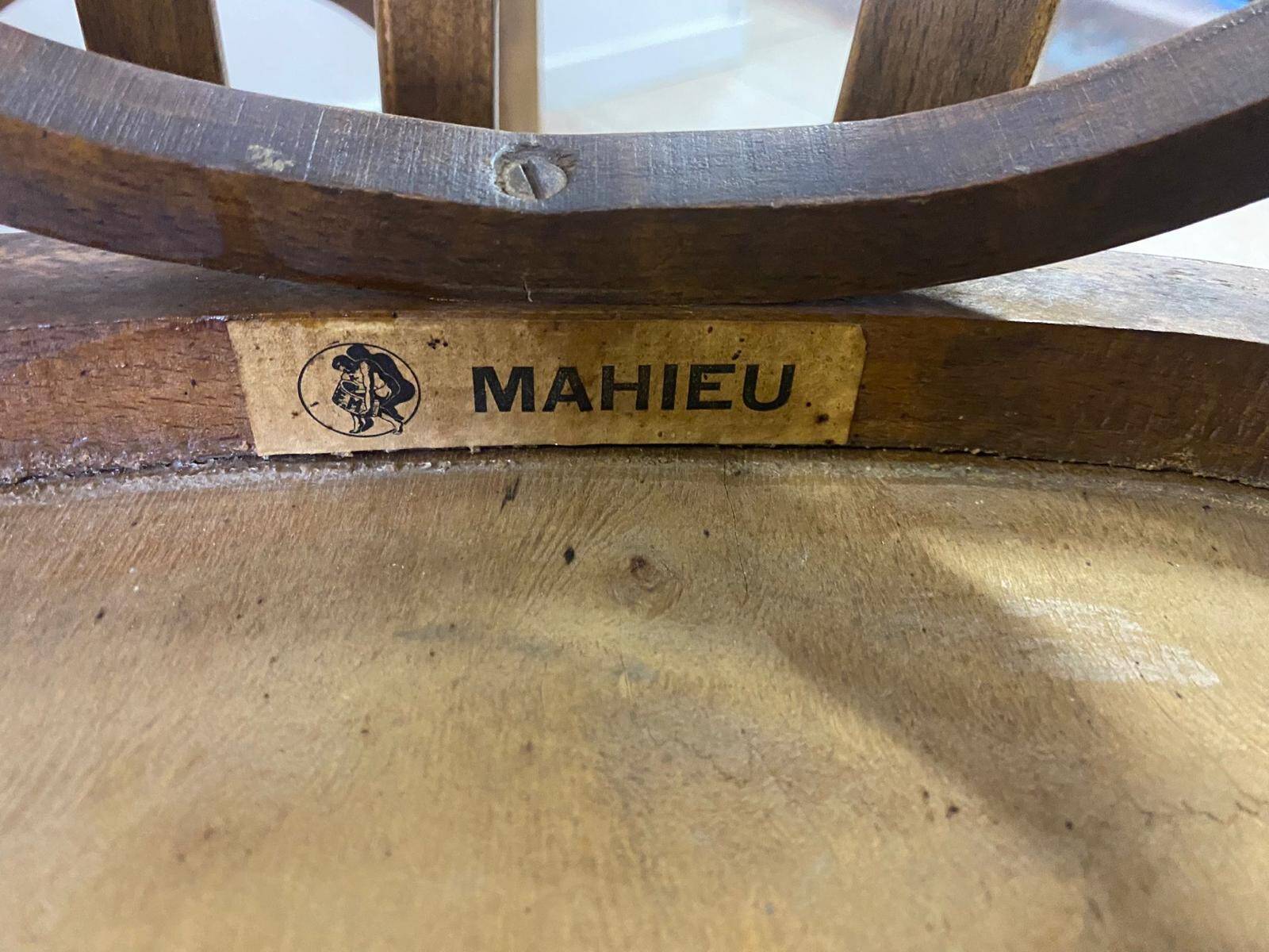 Set of 8 mahieu bistro chairs