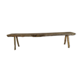 Rustic farm bench