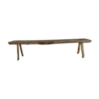 Rustic farm bench