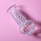 Pressed Glass Vase: Pavel Panek Design, Czech Republic / 1972